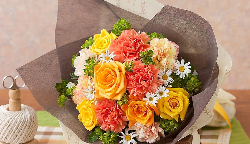 母の日　花束「チアフル・マム」