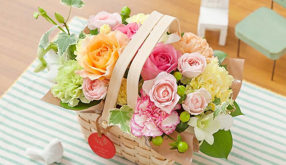 母の日　アレンジメント「a Little Garden～優しい時間～」